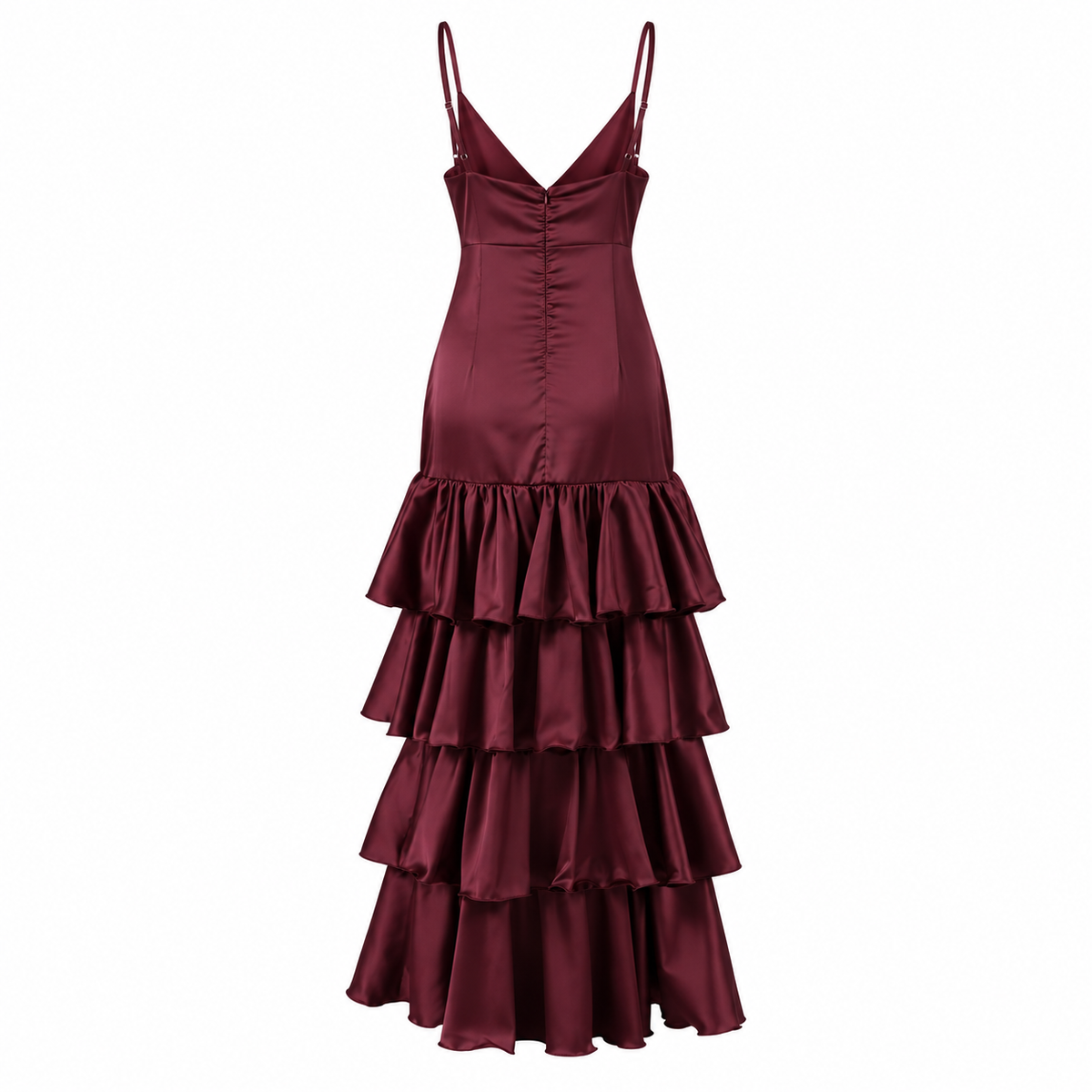 Marie Ruffled Slip Dress