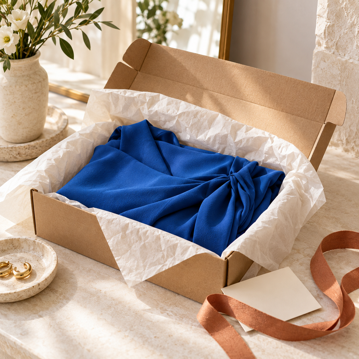 Virago Wear fashion order prepared for a return