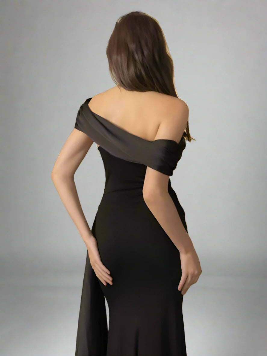 Carla One Shoulder Maxi Dress