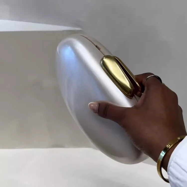 Egg Shape Clutch Bag