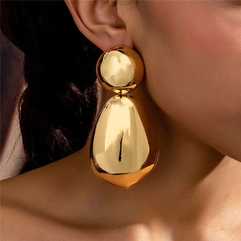 Exaggerated Dangle Earrings