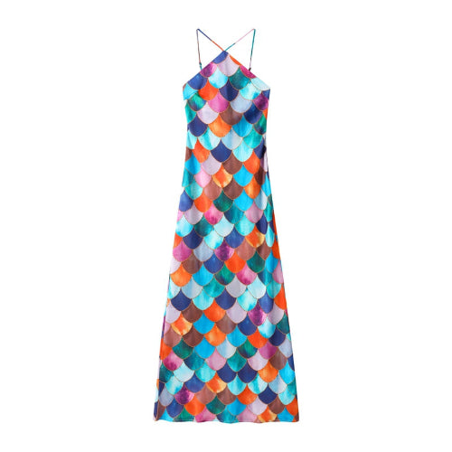 Nalia Mermaid Scale Dress