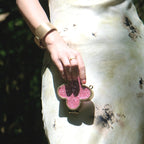 Clover Rhinestone Clutch Bag