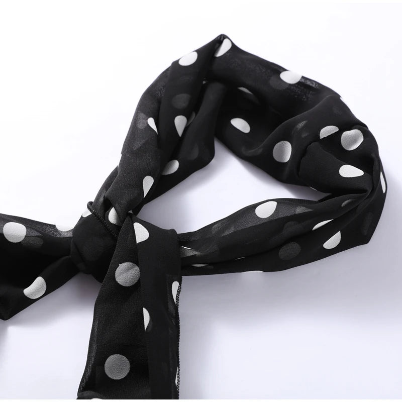 Mireya Polka Dot Maxi Dress