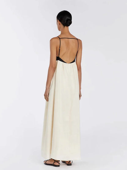 Amelia Spaghetti Strap Maxi Dress