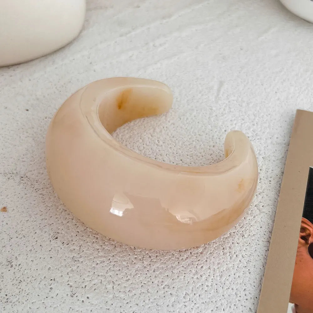 Ivory Dome Cuff Bracelet