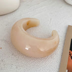 Ivory Dome Cuff Bracelet