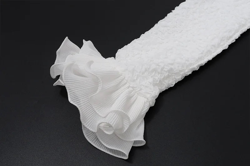 Vanessa Ruffles Crop Top