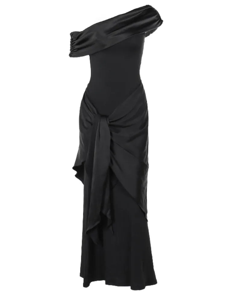 Carla One Shoulder Maxi Dress