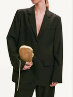 Metal Gold Clutch Bag