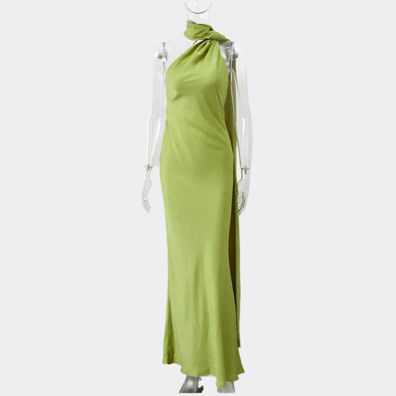 Elizabeth Halter Dress - Virago Wear - Dresses, Maxi Dress, New arrivals - Dresses