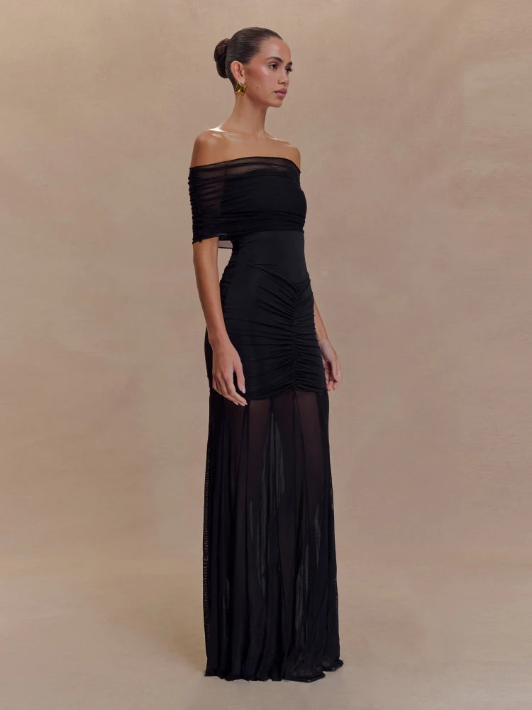 Laura Off-Shoulder Dress