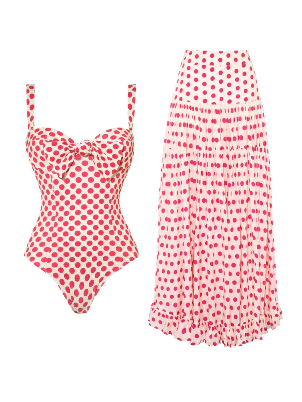 Seaside Polka Swim Set