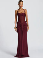 Camille Halter Maxi Dress