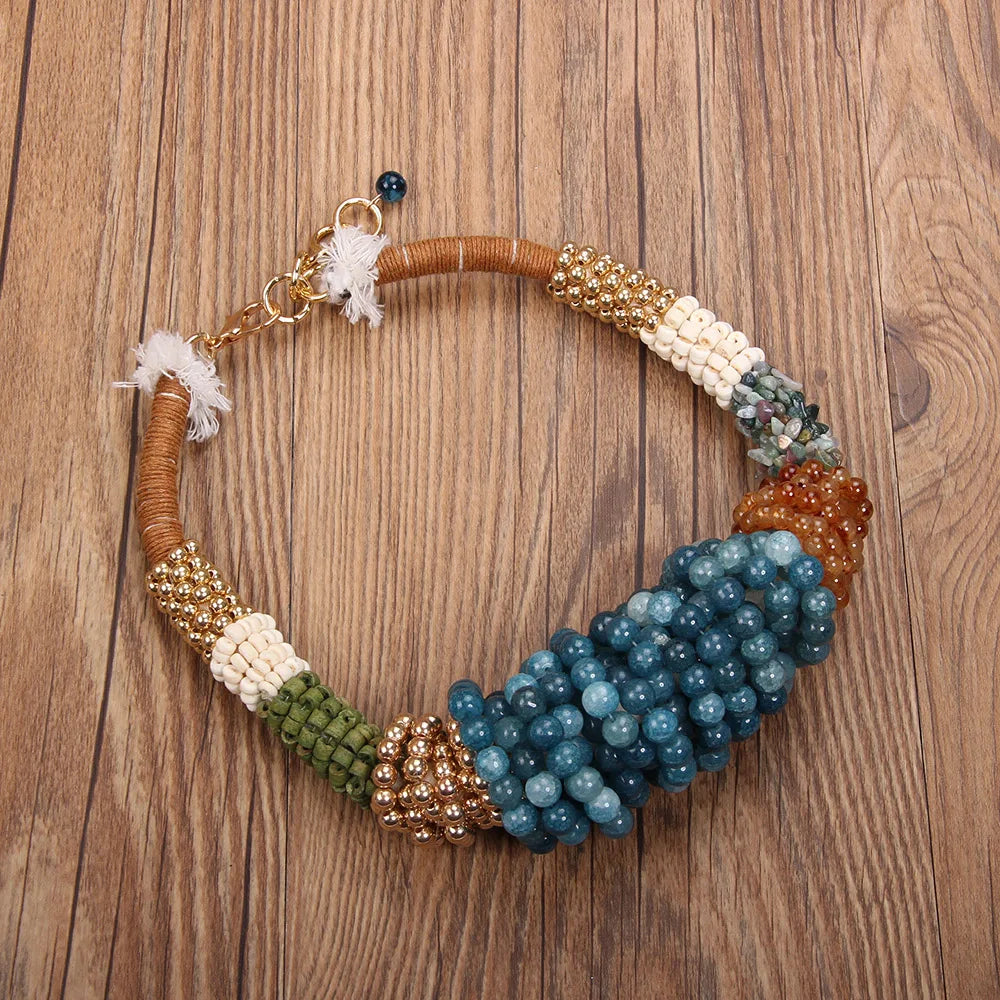 Cluster Bead Necklace