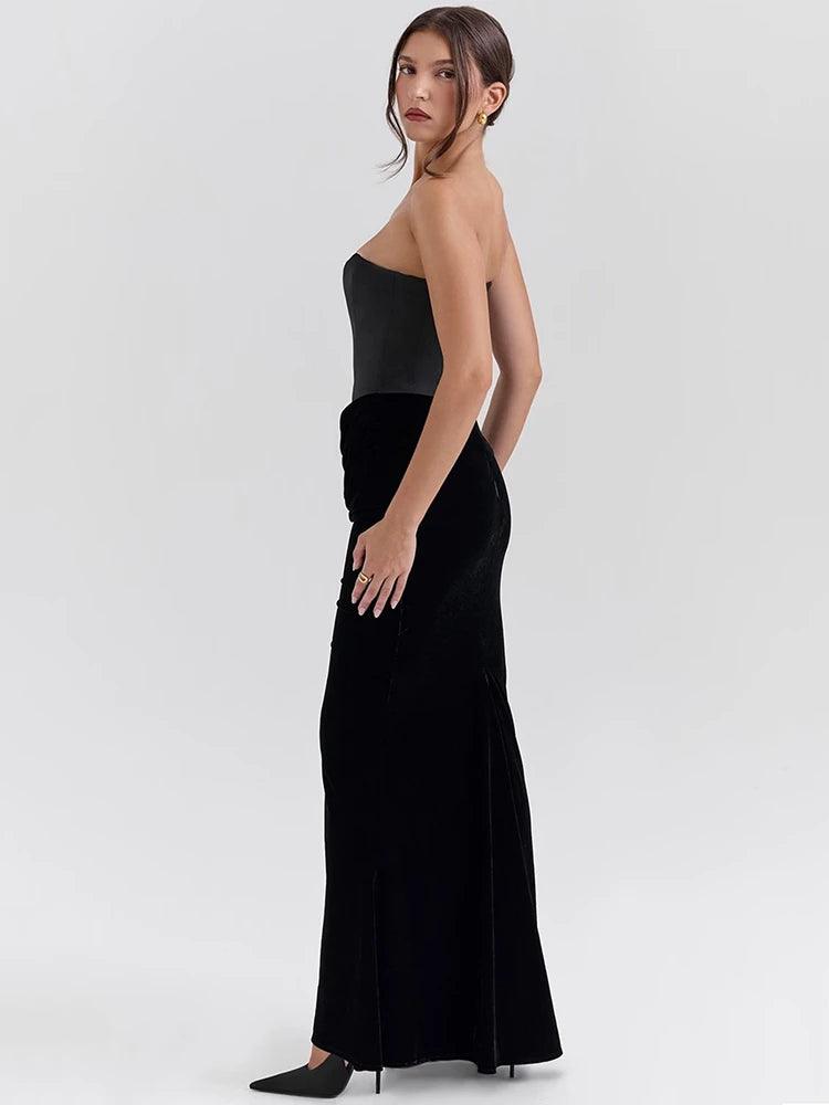 Vianne Strapless Maxi Dress - Virago Wear - dress, Dresses, Maxi Dress, New arrivals - Dresses