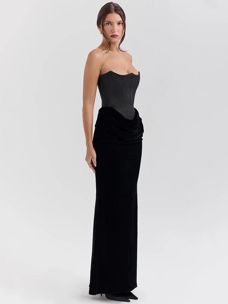 Vianne Strapless Maxi Dress - Virago Wear - dress, Dresses, Maxi Dress, New arrivals - Dresses