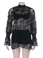 Sophie Sheer Lace Mini Set