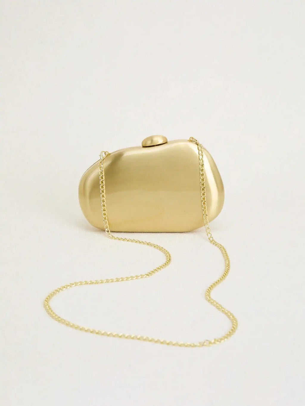 Metal Gold Clutch Bag
