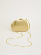 Metal Gold Clutch Bag