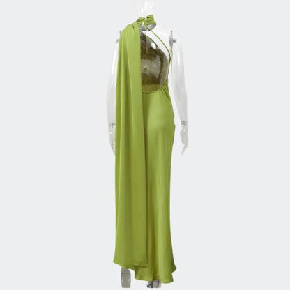 Elizabeth Halter Dress - Virago Wear - Dresses, Maxi Dress, New arrivals - Dresses