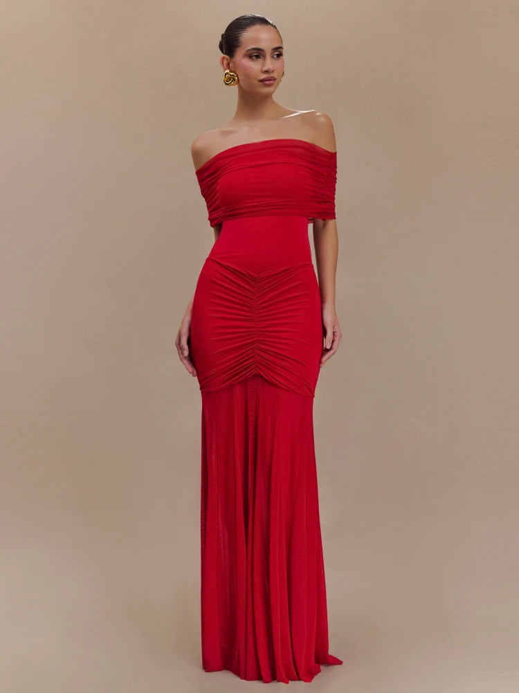 Laura Off-Shoulder Dress