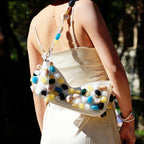 Handmade Stone Shoulder Bag