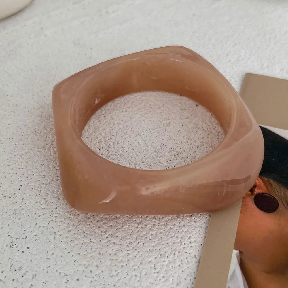 Ivory Dome Cuff Bracelet