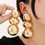 Exaggerated Round Earrings
