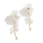 Petal Flower Drop Earrings