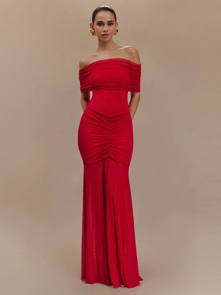 Laura Off-Shoulder Dress