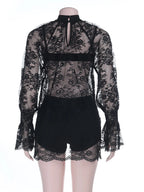 Sophie Sheer Lace Mini Set