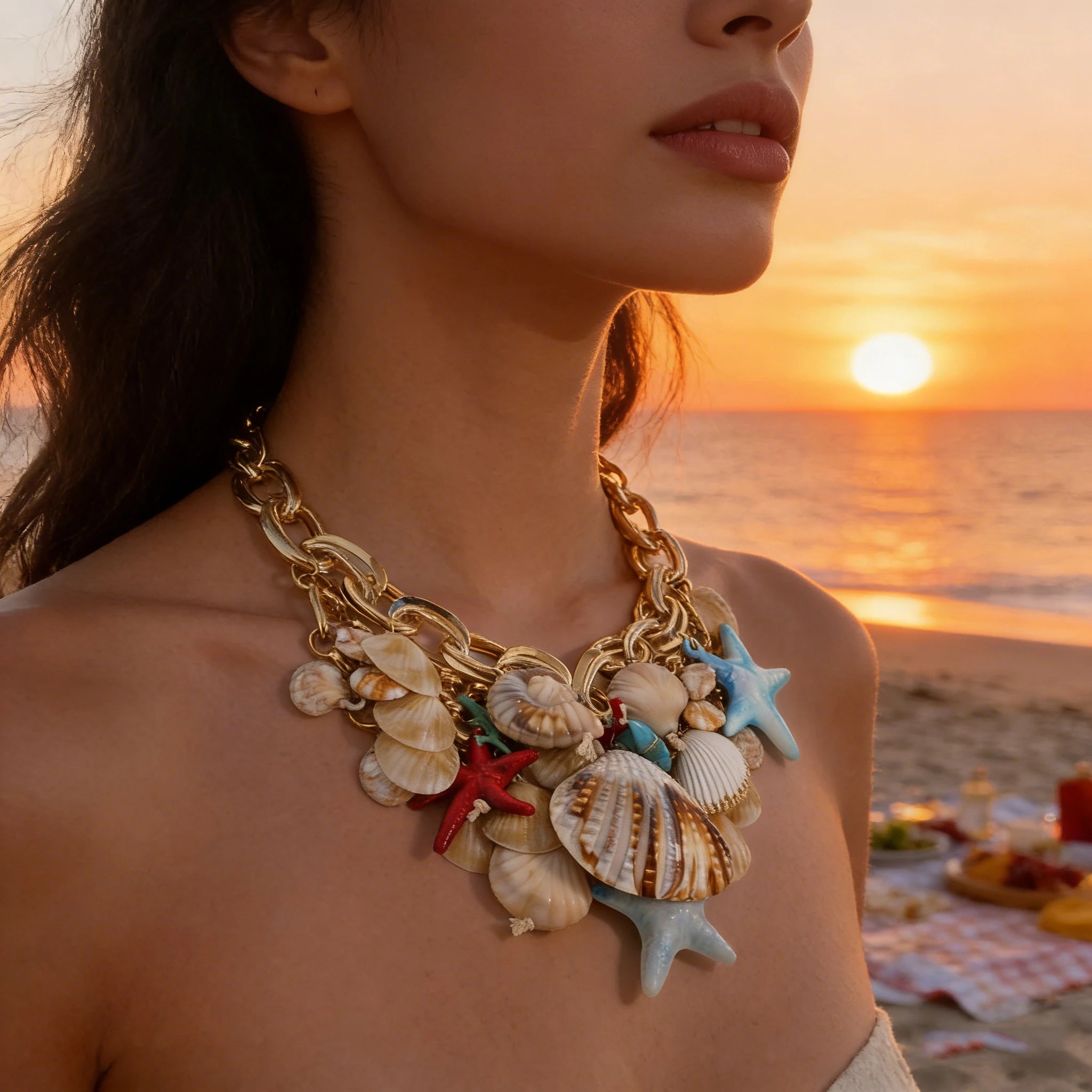 Marine Charm Necklace