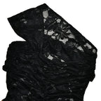 Lace Leopard Ruffle Dress