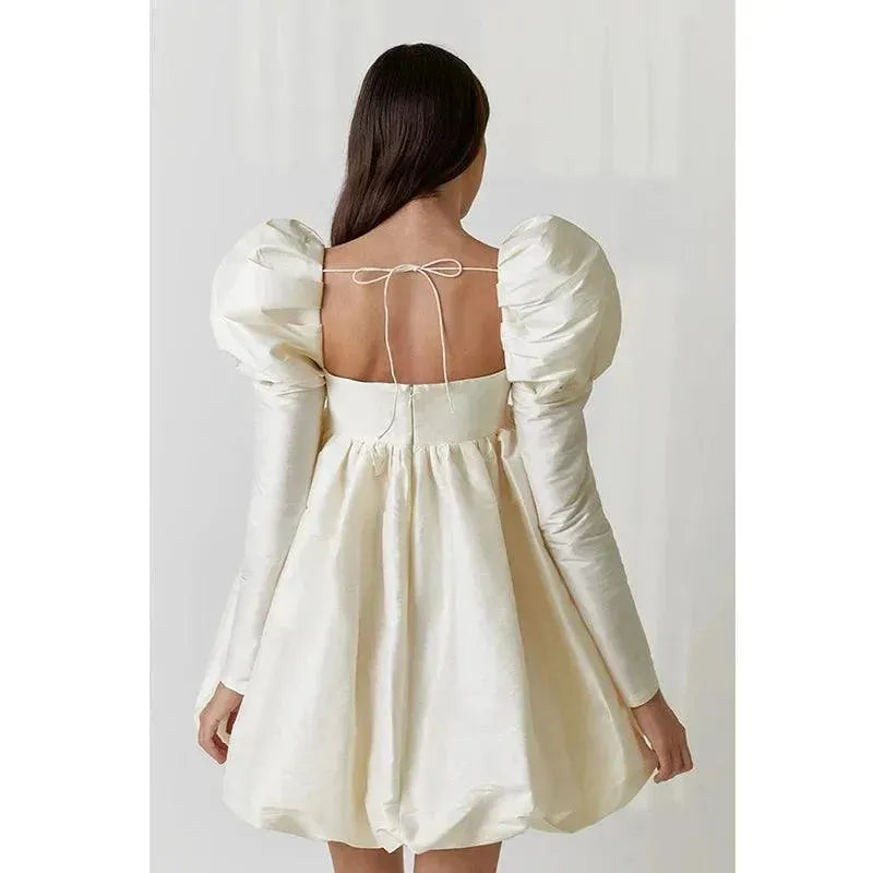 Amaris Puff Sleeve Mini Dress Amaris Puff Sleeve Mini Dress