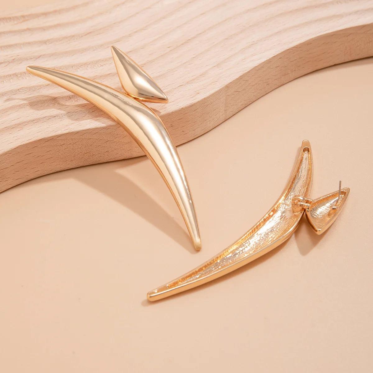 Andy Triangle Pointed Earrings - Virago Wear - Accessories, Earrings, New arrivals - Accessories