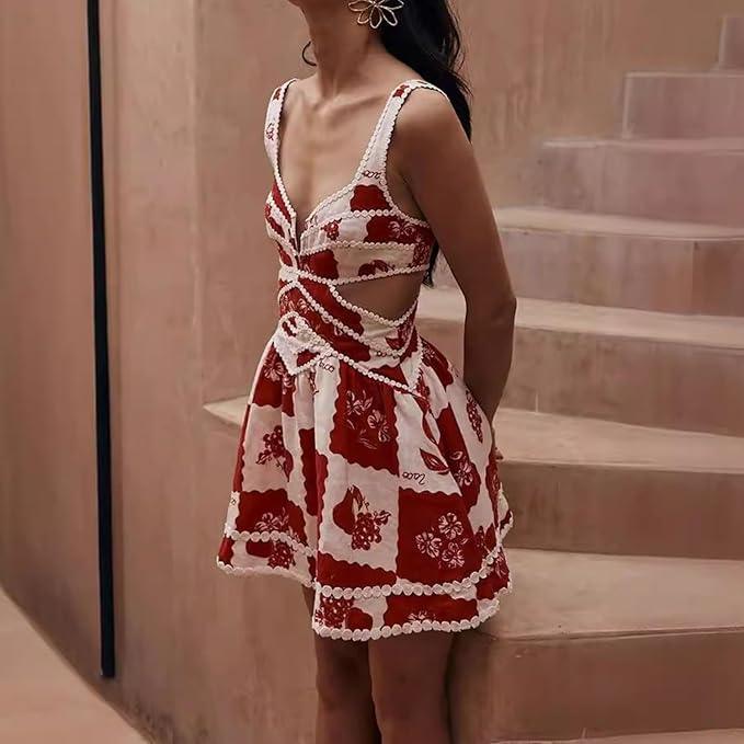 astrid floral mini dress Astrid Floral Pleated Mini Dress