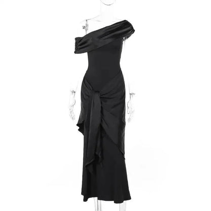 Carla One Shoulder Maxi Dress - Virago Wear - Dresses, Maxi Dress, New arrivals - Dresses