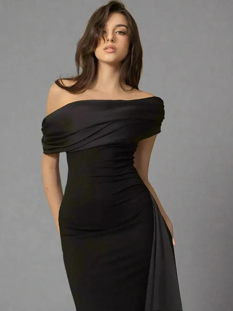 Carla One Shoulder Maxi Dress - Virago Wear - Dresses, Maxi Dress, New arrivals - Dresses