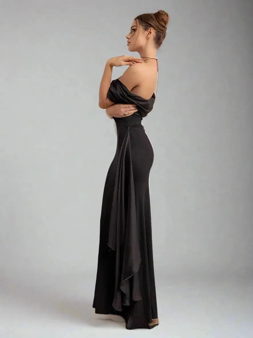 Carla One Shoulder Maxi Dress - Virago Wear - Dresses, Maxi Dress, New arrivals - Dresses