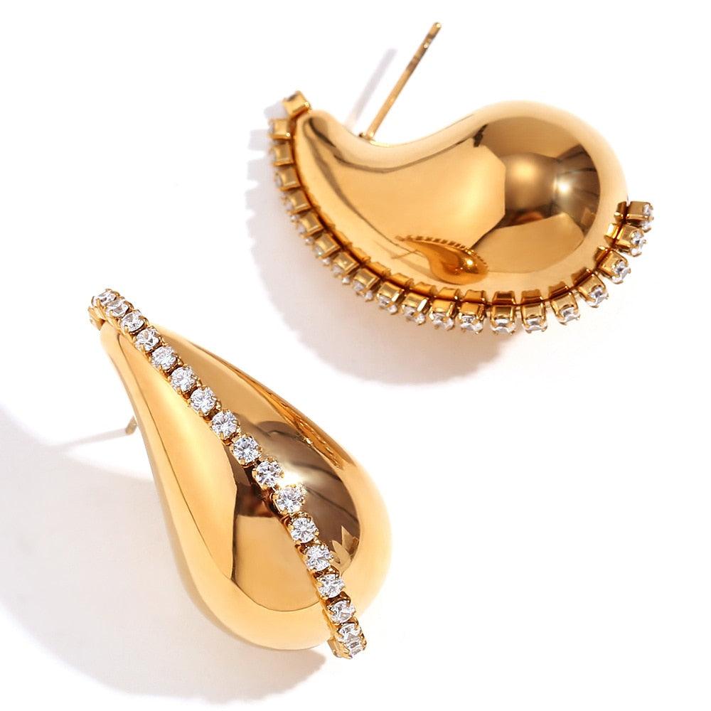 Isadora Chunky Earrings - Virago Wear - Earrings, New arrivals - Earrings
