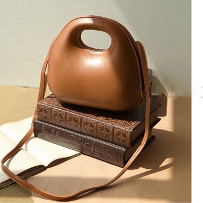 Jade Shell Type Round Flap Bag - Virago Wear - Handbags - Handbags