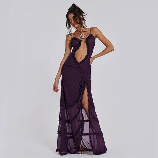 Julene See-Through Maxi Dress - Virago Wear - Dresses, Maxi Dress, New arrivals - Dresses