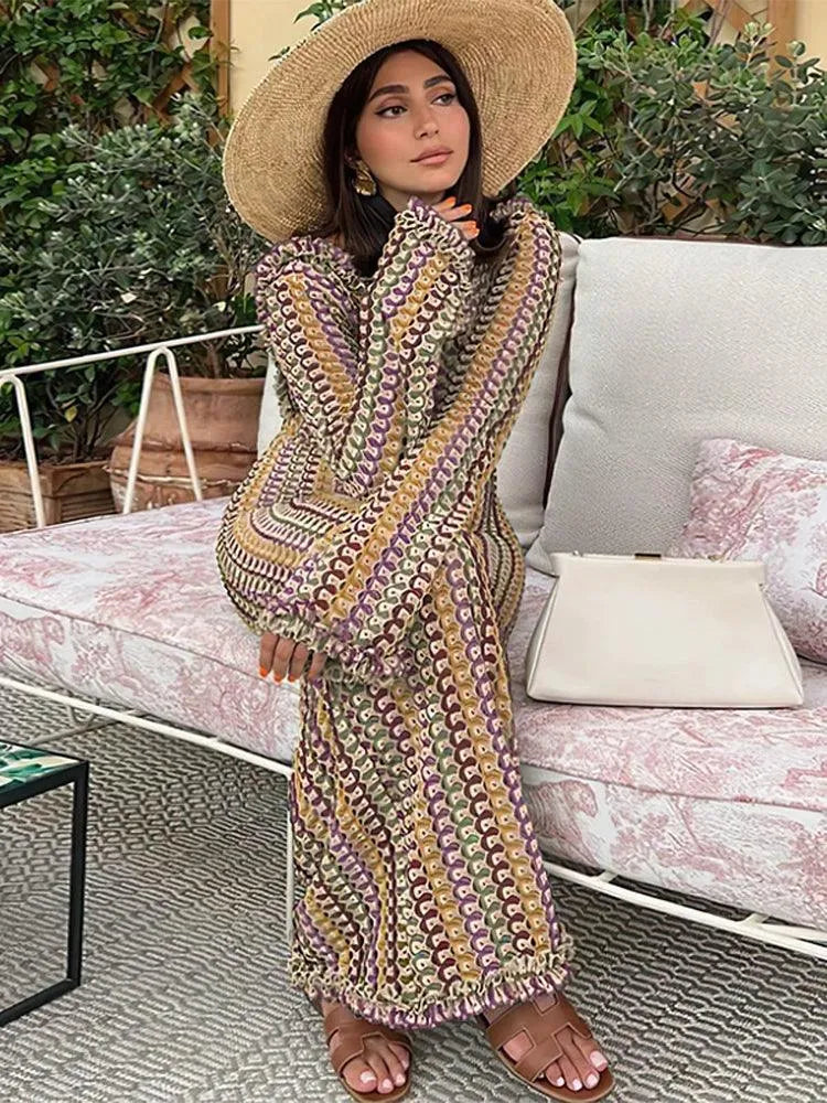 Sofia Crochet Maxi Dress | Virago Wear Sofia Crochet Maxi Dress | Virago Wear