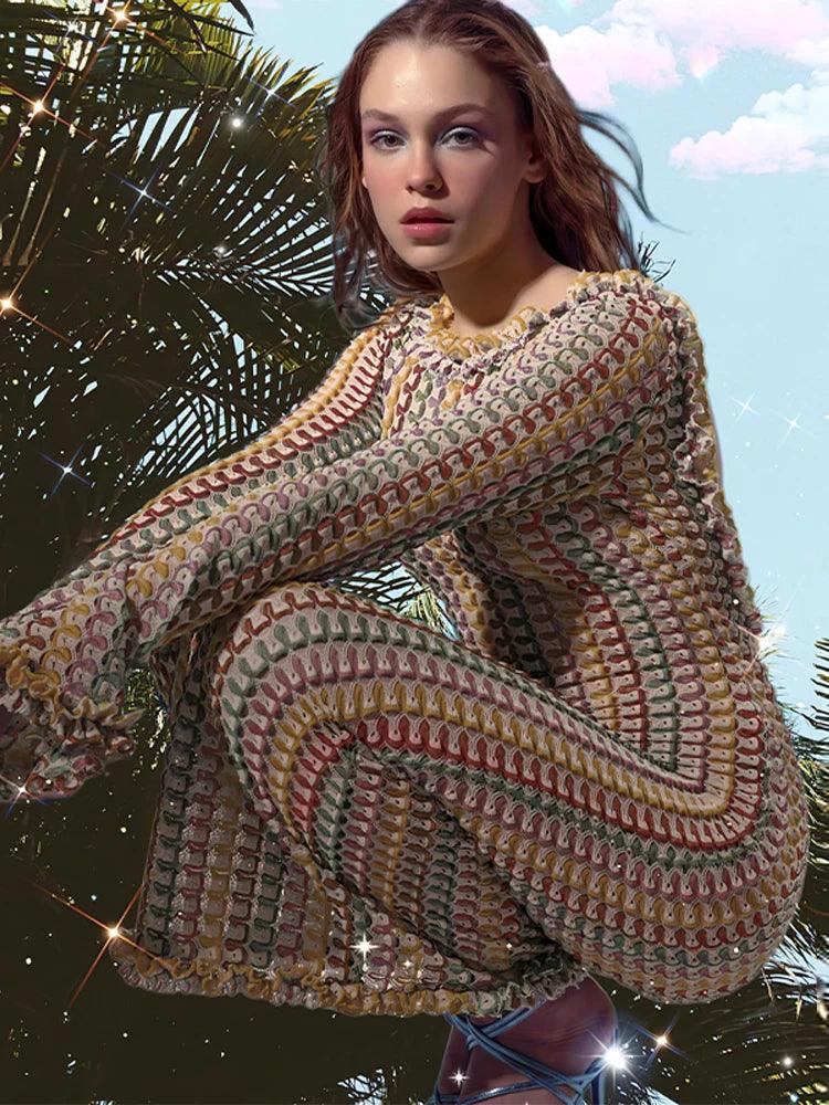 Sofia Crochet Maxi Dress - Virago Wear - Dresses, Maxi Dress, New arrivals - Dresses
