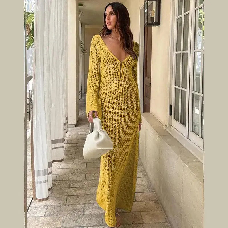 Sofia Crochet Maxi Dress | Virago Wear Sofia Crochet Maxi Dress | Virago Wear