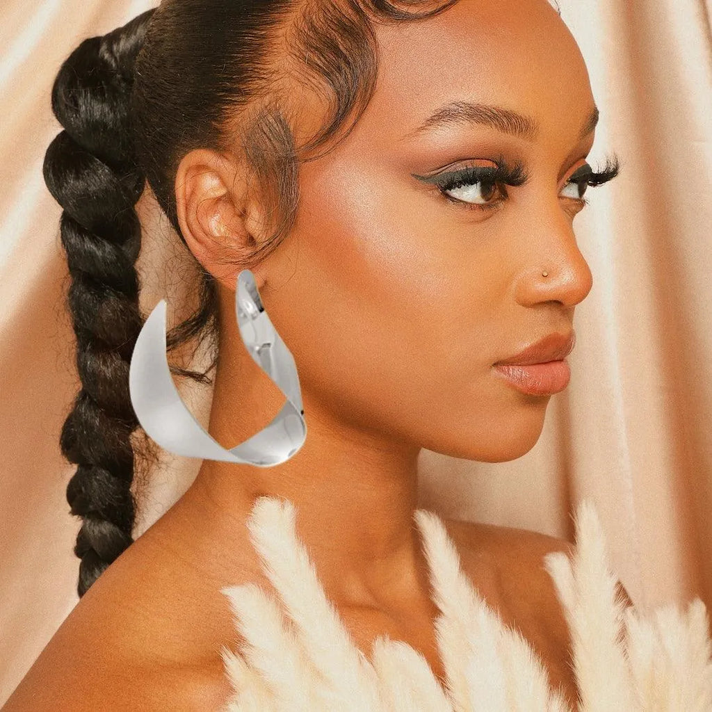 Sura Irregular Metal Stud Earrings - Virago Wear - Accessories, Earrings - Earrings