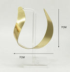 Sura Irregular Metal Stud Earrings - Virago Wear - Accessories, Earrings - Earrings