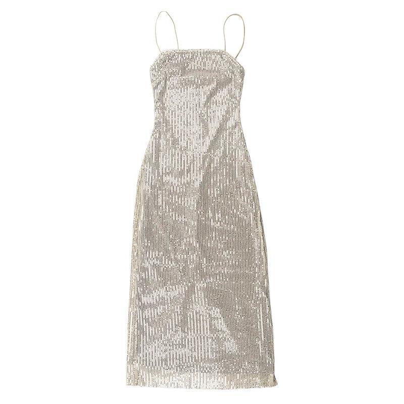 Tania Metallic Sparkle Dress - Virago Wear - Dresses, New arrivals - Dresses