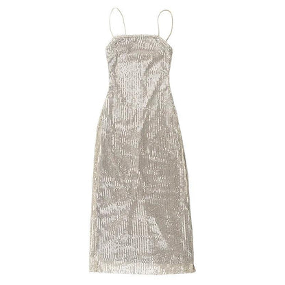 Tania Metallic Sparkle Dress - Virago Wear - Dresses, New arrivals - Dresses